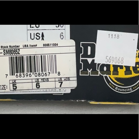 Dr. Martens Black Leather Buckle Shoes - Picture 6 of 10